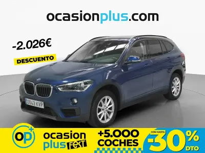 Käytetty BMW X1 116 HP (85 kW) 2019 Sininen Katumaasturi