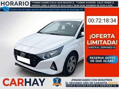 Usado Hyundai i20 101 CV (74 kW) 2021 Blanco Utilitario