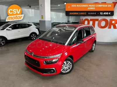 Usado Citroën C4 SpaceTourer Feel 130 CV (95 kW) 2020 Rojo Monovolumen