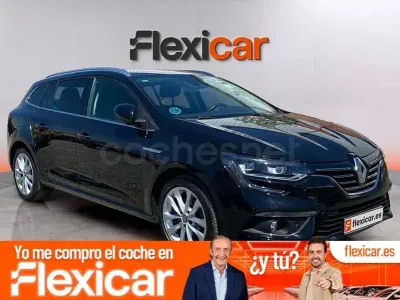 Usado Renault Mégane GrandTour Intens 140 CV (102 kW) 2020 Negro Familiar