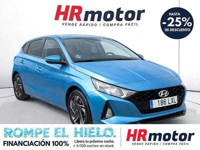 Usado Hyundai i20 101 CV (74 kW) 2022 Azul Utilitario