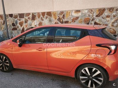 Usado Nissan Micra Acenta 117 CV (86 kW) 2019 Naranja Utilitario