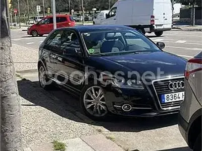 Usado Audi A3 Attraction 125 CV (91 kW) 2011 Negro Utilitario