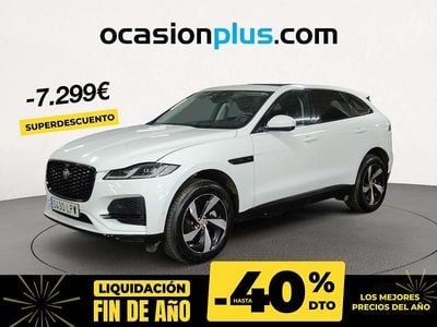 Blanco Usado 2021 Jaguar F-Pace S SUV | 29.250 € (Precio justo)