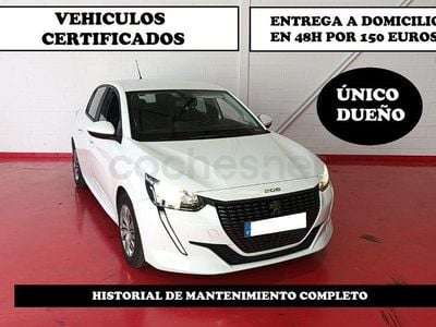 Usado Peugeot 208 Active 102 CV (75 kW) 2021 Blanco Utilitario