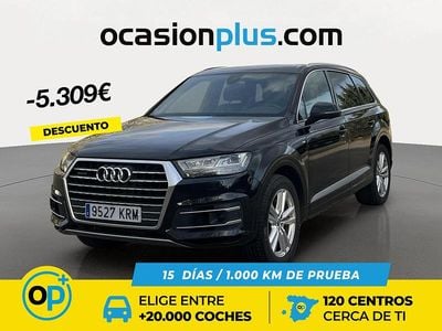 Negro Usado 2018 Audi Q7 S-Line SUV | 40.250 € (Precio justo)