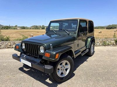 Usado Jeep Wrangler 181 CV (133 kW) 2003 Verde SUV