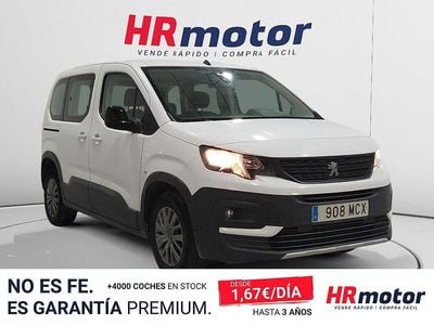 Usado Peugeot Rifter Active 102 CV (75 kW) 2022 Blanco Monovolumen