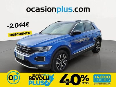Usado VW T-Roc Advance 150 CV (110 kW) 2020 Azul SUV