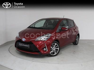 Usado Toyota Yaris Hybrid 100 CV (73 kW) 2019 Rojo Berlina