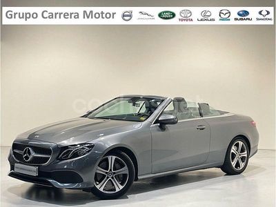 Gris / plata Usado 2018 Mercedes E350 Descapotable | 37.950 €