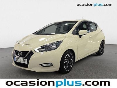 Usado Nissan Micra Acenta 92 CV (67 kW) 2021 Beige Utilitario
