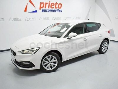 Usado Seat Leon Style 115 CV (84 kW) 2022 Blanco Berlina