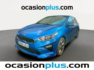 Usado Kia Ceed 140 CV (102 kW) 2019 Azul Utilitario