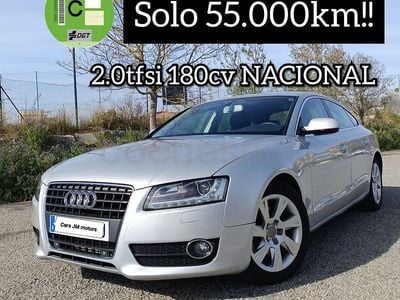 Usado Audi A5 Sportback 180 CV (132 kW) 2010 Gris / plata Utilitario