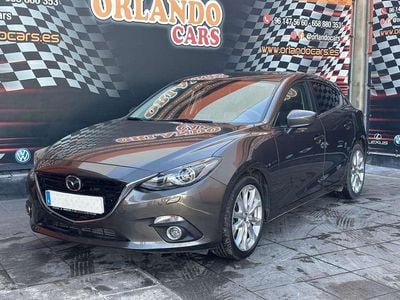 Usado Mazda 3 Style 150 CV (110 kW) 2015 Gris Utilitario