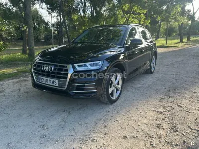 Usado Audi Q5 163 CV (119 kW) 2018 Negro SUV