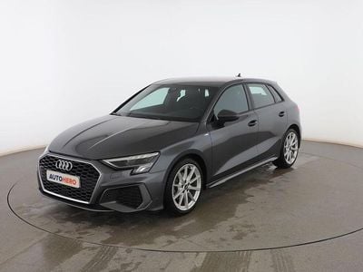 Usado Audi A3 Sportback S-Line 150 CV (110 kW) 2021 Gris Utilitario