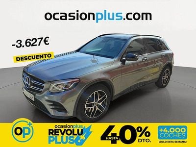 Usado Mercedes GLC250 211 CV (155 kW) 2019 Gris SUV