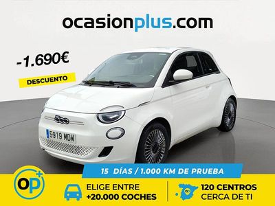 Usado Fiat 500e Icon 86 kW (118 CV) 2023 Blanco Utilitario