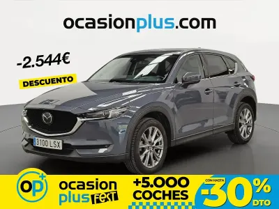 Usado Mazda CX-5 150 CV (110 kW) 2021 Gris SUV
