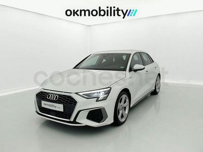 Usado Audi A3 S-Line 150 CV (110 kW) 2023 Blanco Berlina