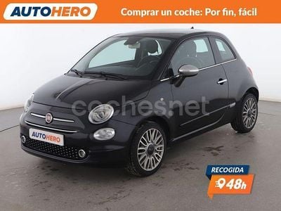 Negro Usado 2018 Fiat 500 Lounge Utilitario | 8299 € (Buen precio)