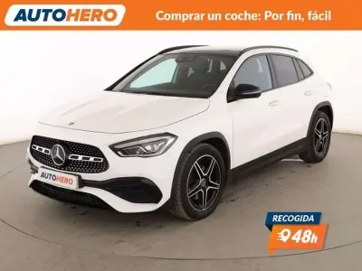 Usado Mercedes GLA200 AMG line 150 CV (110 kW) 2020 Blanco SUV