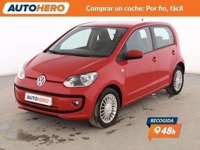 Begagnad VW up! 60 HK (44 kW) 2014 Röd Halvkombi
