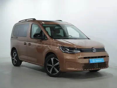 Usado VW Caddy 122 CV (89 kW) 2022 Naranja Monovolumen