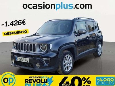 Usado Jeep Renegade Limited 120 CV (88 kW) 2020 Negro SUV