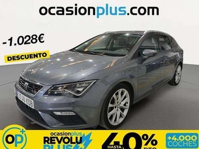 Usado Seat Leon ST FR 150 CV (110 kW) 2017 Gris Familiar