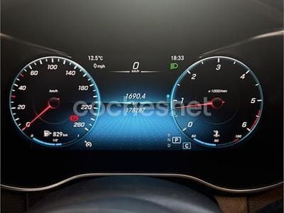 Usado Mercedes C200 160 CV (117 kW) 2020 Negro Berlina