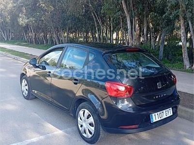 Usado Seat Ibiza Reference 80 CV (58 kW) 2010 Negro Berlina
