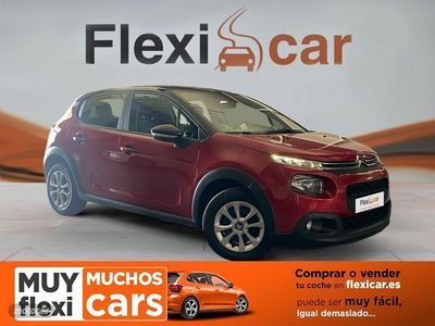 Usado Citroën C3 Feel 110 CV (80 kW) 2019 Rojo Utilitario