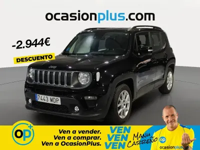 Usado Jeep Renegade Limited 130 CV (95 kW) 2023 Negro SUV