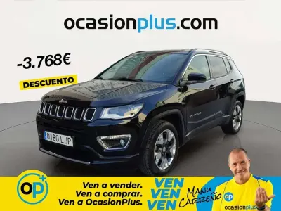 Usado Jeep Compass Limited 140 CV (102 kW) 2020 Negro SUV