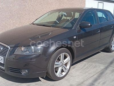 Negro Usado 2008 Audi A3 Ambiente Berlina | 6300 € (Precio justo)