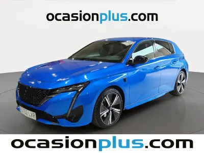 Usado Peugeot 308 GT 131 CV (96 kW) 2021 Azul Utilitario