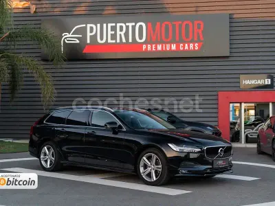 Usado Volvo V90 Momentum 190 CV (139 kW) 2020 Negro Familiar