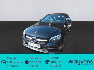 Usado Mercedes C180 156 CV (114 kW) 2019 Negro Berlina