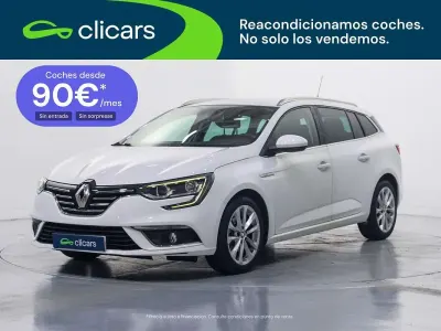 Usado Renault Mégane GrandTour Zen 132 CV (97 kW) 2017 Blanco Familiar