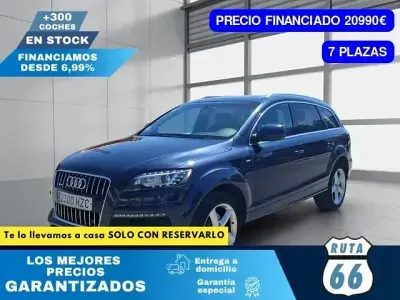 Usado Audi Q7 Ambition 245 CV (180 kW) 2014 Azul SUV