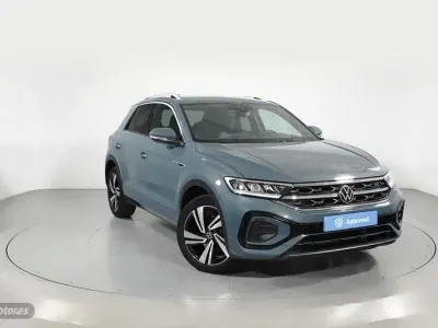 Usado VW T-Roc R-line 150 CV (110 kW) 2022 Azul SUV