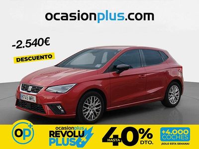 Usado Seat Ibiza FR 115 CV (84 kW) 2024 Rojo Berlina