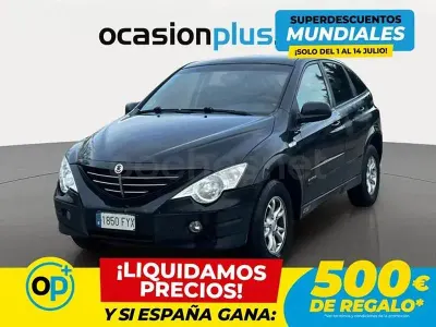 Usado SsangYong Actyon 141 CV (103 kW) 2007 Negro SUV