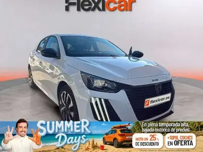 Usado Peugeot 208 Style 101 CV (74 kW) 2024 Blanco Utilitario