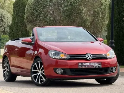 Usado VW Golf Cabriolet 160 CV (117 kW) 2012 Marrón Descapotable