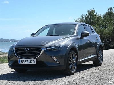 Usado Mazda CX-3 Edition 120 CV (88 kW) 2017 Gris / plata SUV