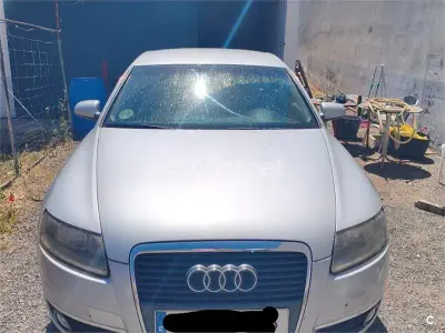 Usado Audi A6 140 CV (102 kW) 2007 Gris / plata Berlina